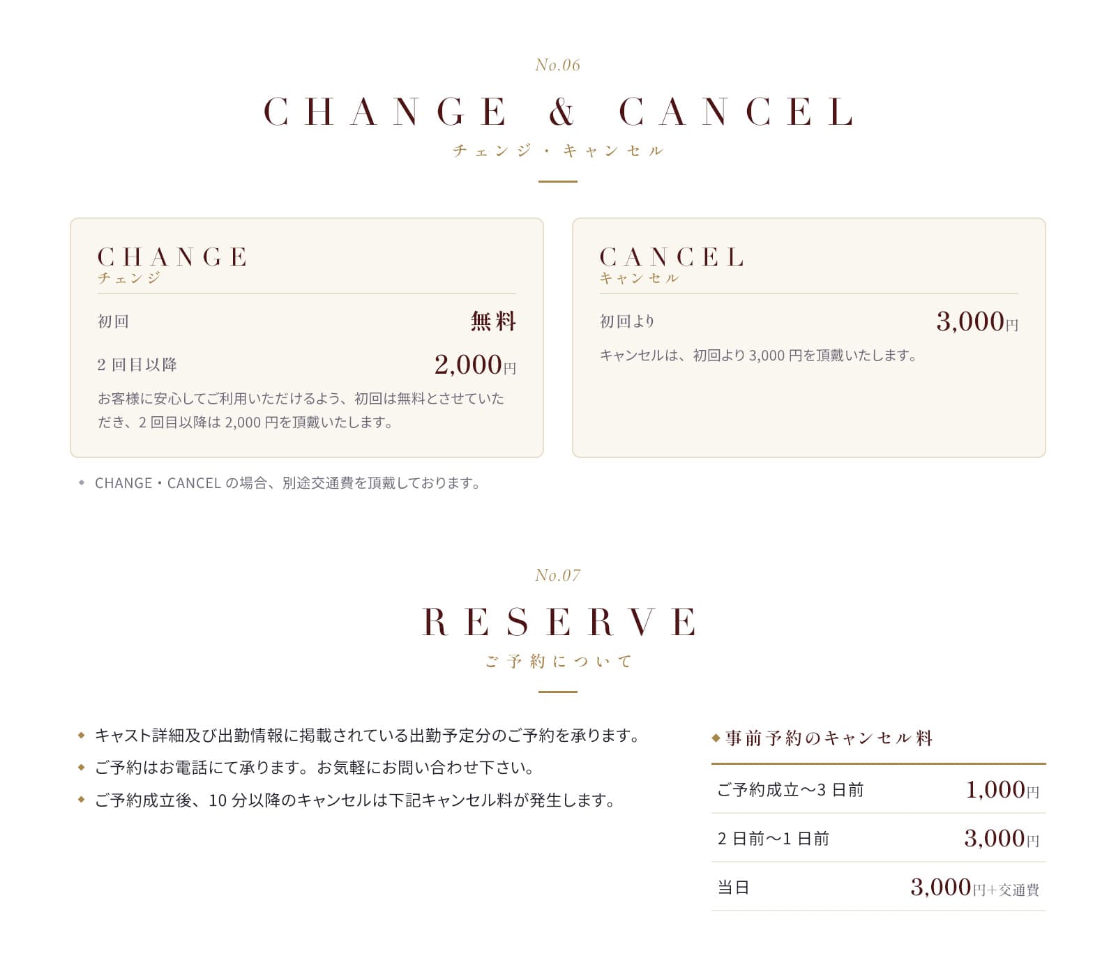 料金システム（3）